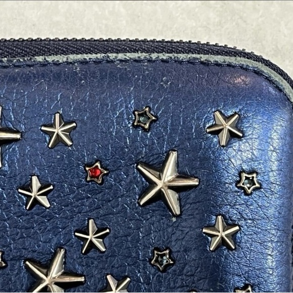 Jimmy Choo Long Star Studded Wallet - Picture 8 of 9